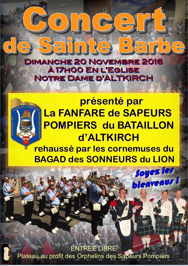 Concert Sainte Barbe